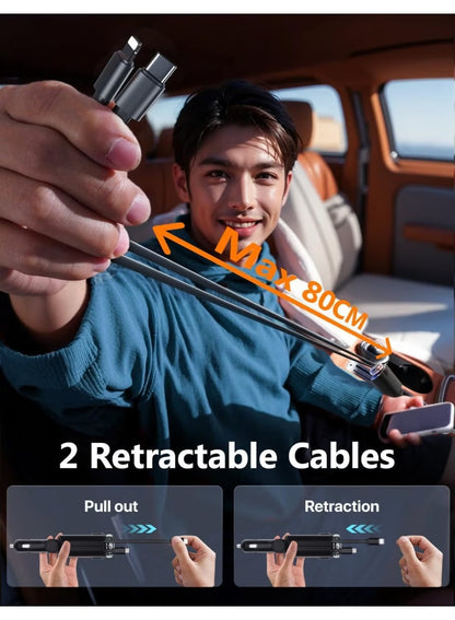 5-in-1 Starlight Car Charger