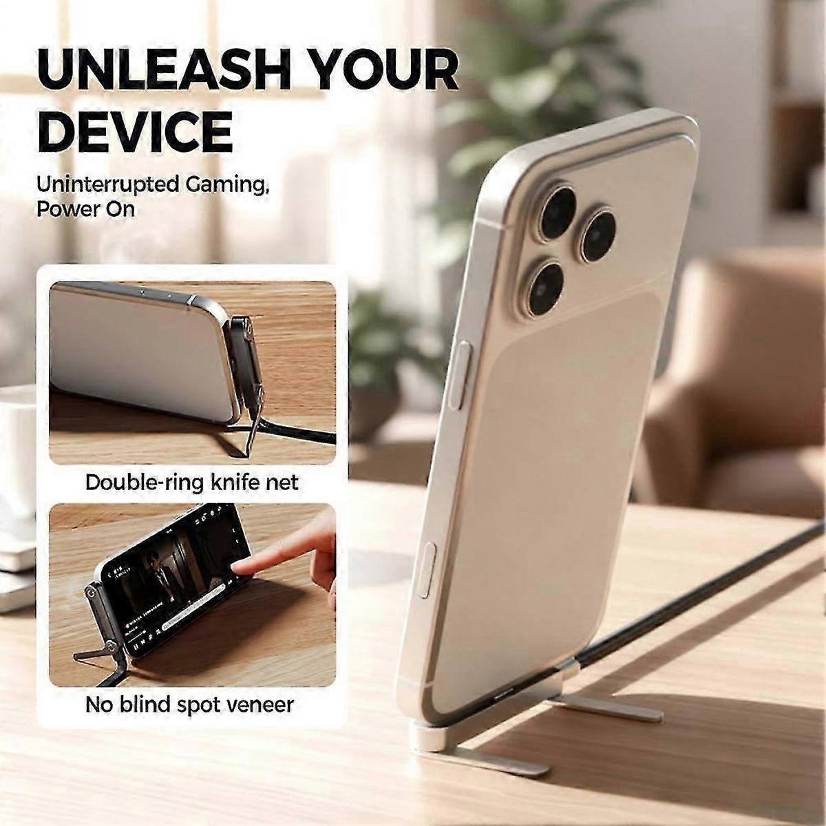 2-in-1 Stand Charging Cable