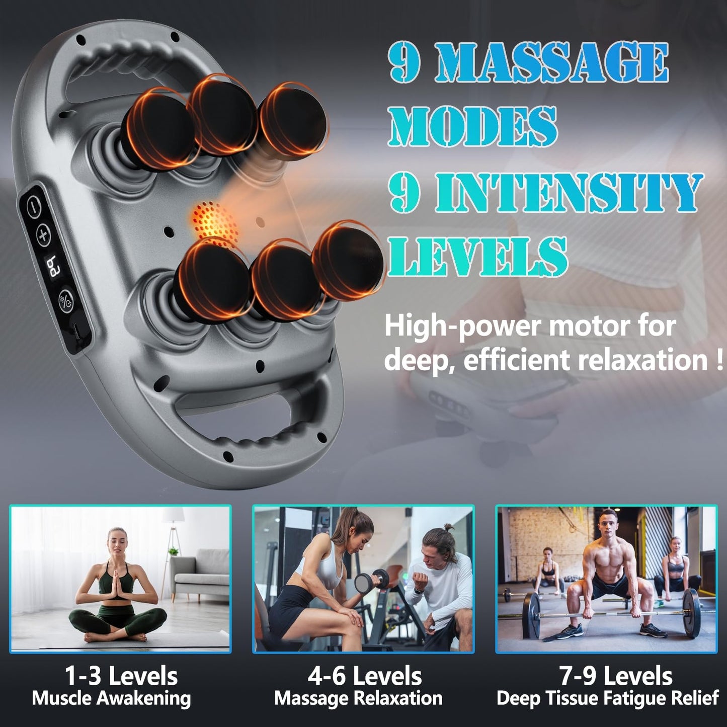 6 Heads Massager Machine
